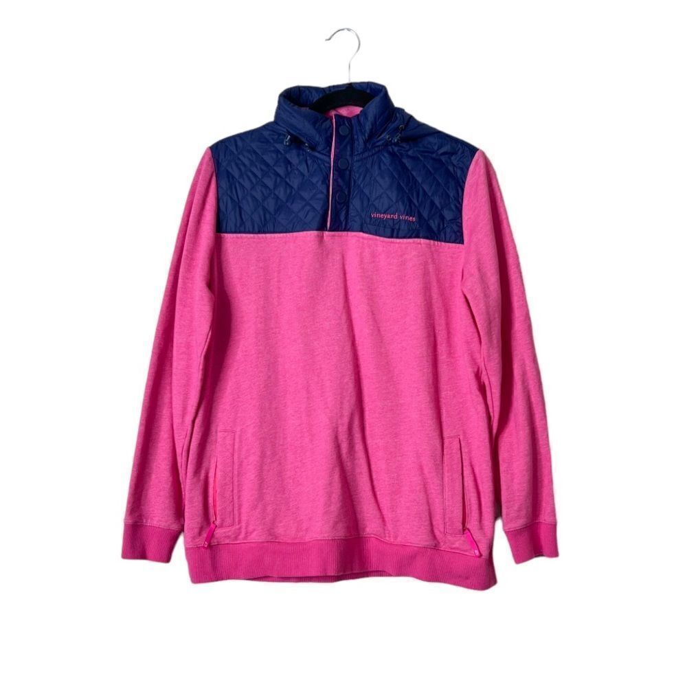 Vineyard Vines Quilted Nylon Performance Shep Shirt Pullover Size Small